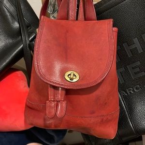 Coach vintage mini backpack